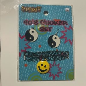 90’s Choker Halloween costume jewelry set